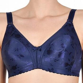 Naturana Minimizer Bleu Marine Soutien-Gorge sans Armatures en Dentelle