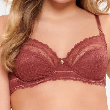 LingaDore Sable Sable Rouge Soutien-gorge sans forme