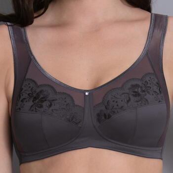 Anita Amica Anthracite Soutien-Gorge sans Armatures en Dentelle