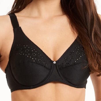 LingaDore Quotidien Lisette Noir Soutien-gorge sans forme