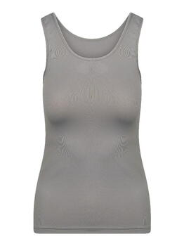 RJ Bodywear Pure Color Gris Chemise pour Femmes