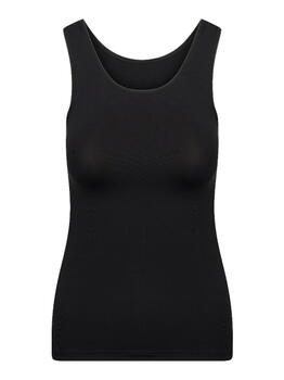 RJ Bodywear Pure Color Noir Chemise pour Femmes