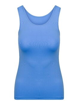 RJ Bodywear Pure Color Bleu Chemise pour Femmes