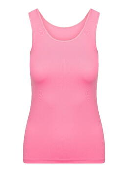 RJ Bodywear Pure Color Hot Pink Chemise pour Femmes
