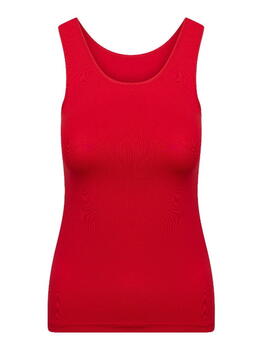 RJ Bodywear Pure Color Rouge Foncé Chemise pour Femmes