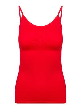 RJ Bodywear Pure Color Rouge Top Spaghetti
