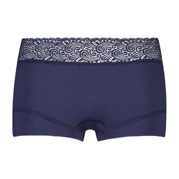 RJ Bodywear Pure Color Lace Bleu Marine Shortie