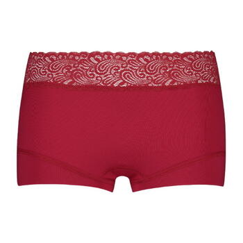 RJ Bodywear Pure Color Lace Rouge Foncé Shortie