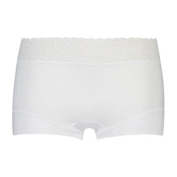 RJ Bodywear Pure Color Lace Blanc Shortie