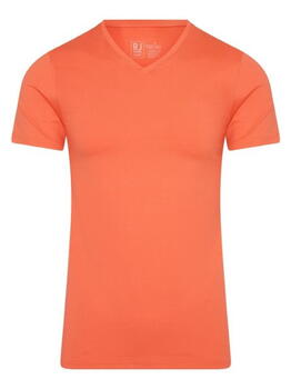 RJ Bodywear Hommes Pure Color  Corail shirt
