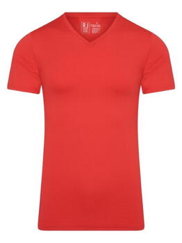 RJ Bodywear Hommes Pure Color  Rouge shirt