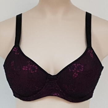 Elbrina Valerie Glamour Noir/Rose Soutien-Gorge Rembourré