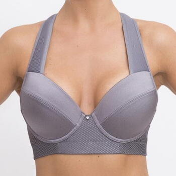 Q-Linn Amsterdam Gris Soutien-Gorge de Sport