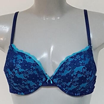 Elbrina Blossom Bleu Soutien-Gorge Push Up