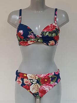 Bomain Mauritius Bleu/Print Set