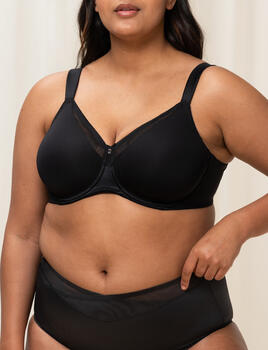 Triomphe True Shape Sensation Noir Soutien-gorge sans forme