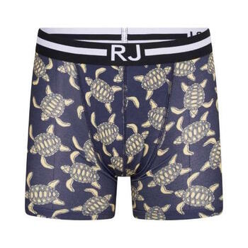 RJ Bodywear Hommes Turtles Bleu Marine/Print Sport Boxer