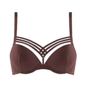 Marlies Dekkers Dame de Paris Marron/Print Soutien-Gorge Push Up