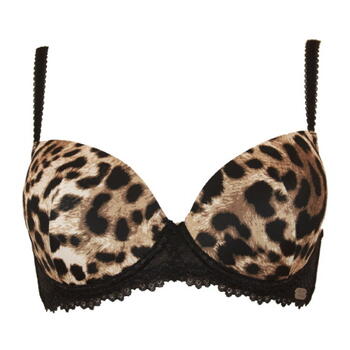Dream Avenue Broadway Marron/Print Soutien-Gorge Rembourré
