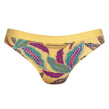 Maillots de bain Rosa Faia Ebby Jaune/Print Slip de Bikini