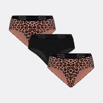 Zaccini Leopard Orange/Print Shortie