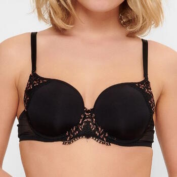 LingaDore In love with embroidery Noir/Cuivre Soutien-Gorge Rembourré