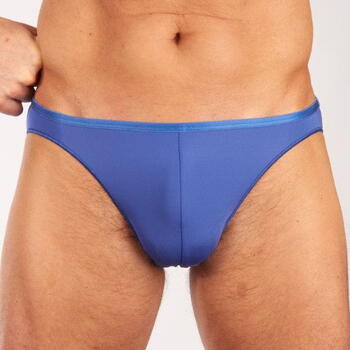 HOM Plumes Bleu Slip pour Hommes