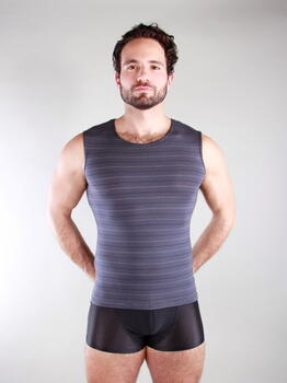 Peter Domenie 029-D Fuel Gris foncé shirt