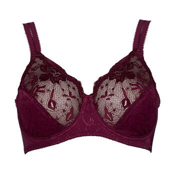 Elbrina Johanna Bordeaux Soutien-gorge sans forme