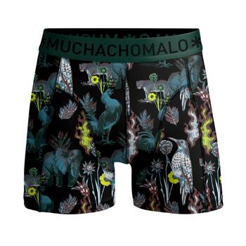Muchachomalo  Noir/Print Boxer pour Hommes