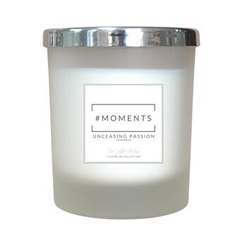 Moments Unceasing Passion Argent Bougie Parfumée