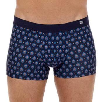 HOM Frioul Bleu Marine/Print Boxer