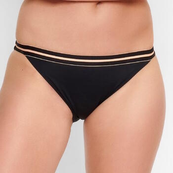 Plage de LingaDore Black Panter Noir Slip de Bikini