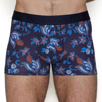 HOM Morgiou Bleu/Print Sport Boxer
