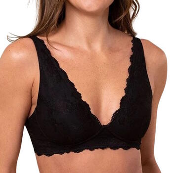 Salon Royal Dream Noir Soutien-Gorge sans Armatures en Dentelle