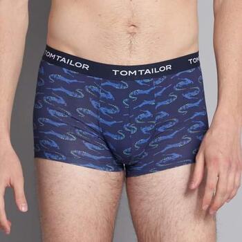 Tom Tailor Alligator Bleu Marine/Print Boxer