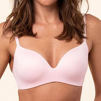 Salon Royal Delite Peach Pink Soutien-Gorge sans Armatures en Dentelle