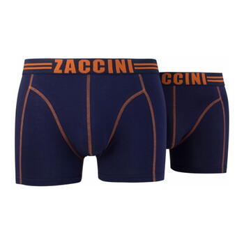 Zaccini Tone in Tone  Bleu Marine Boxer