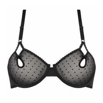 Marlies Dekkers Peekaboo Noir Soutien-gorge sans forme