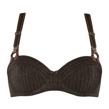 Marlies Dekkers Gloria Marron/Print Soutien-Gorge Rembourré