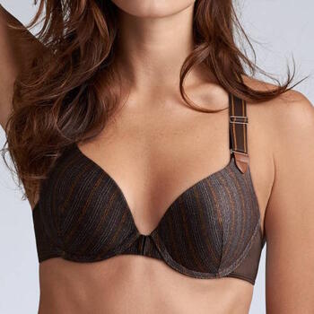 Marlies Dekkers Gloria Marron/Print Soutien-Gorge Push Up