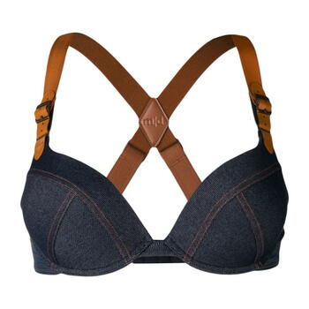 Marlies Dekkers Calamity Jane Jeans Bleu Soutien-Gorge Push Up