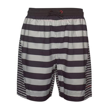 Nickey Nobel Teun Gris/Blanc Maillot de Bain pour Homme