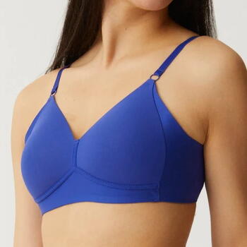 Naturana Side smoother Cobalt Soutien-Gorge sans Armatures en Dentelle