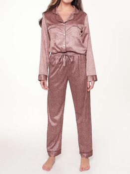 LingaDore Night Animal Cork Marron/Print Pyjama