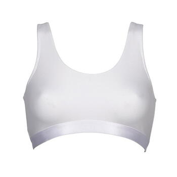 My Basic par After Eden Sporty Blanc Soutien-Gorge sans Armatures en Dentelle