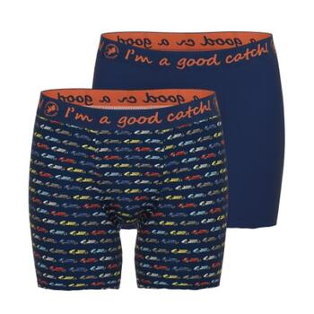 Un poisson nommé Fred Racing Bleu Marine/Print Boxer