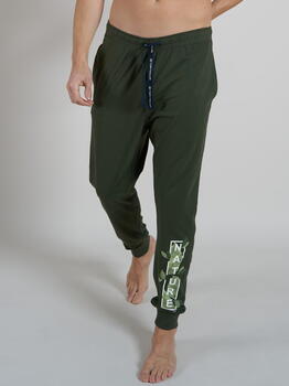 Tom Tailor Nature Vert Pantalon de Pyjama