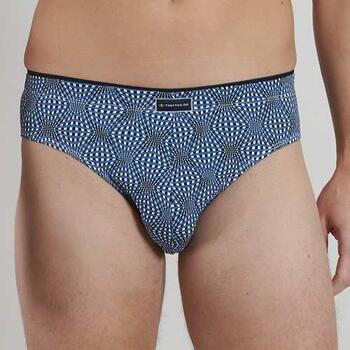 Tom Tailor caleidoscoop Bleu/Print Slip pour Hommes
