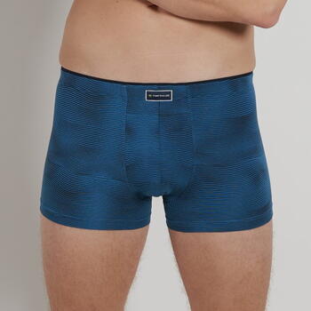 Tom Tailor Wave Bleu/Noir Sport Boxer